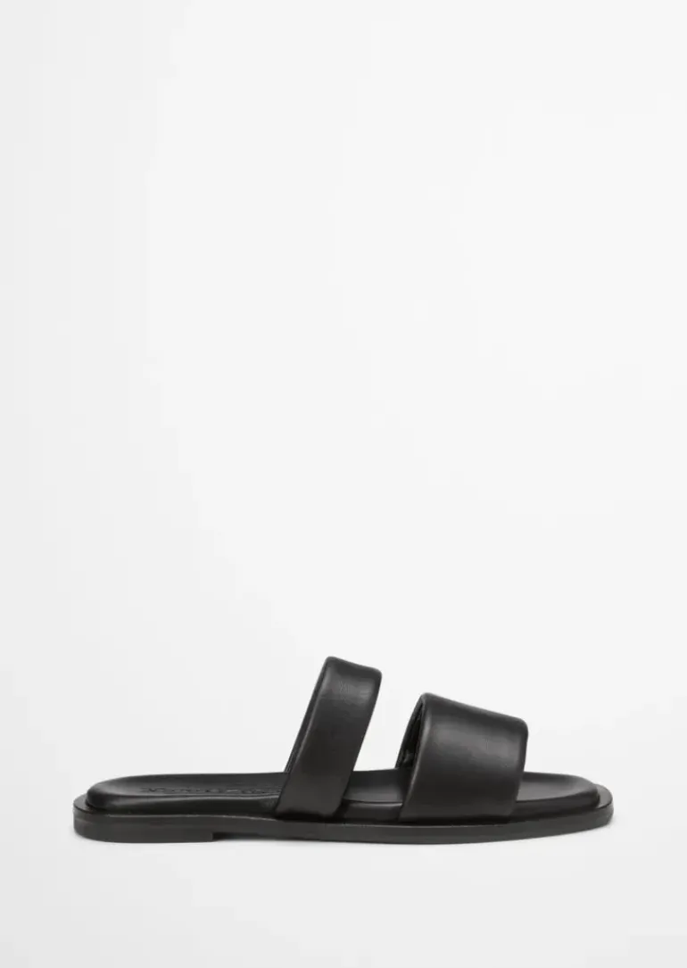 Pantolette aus edlem Rindleder