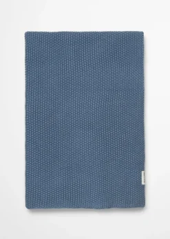 Plaid Model Nordic Knit aus reiner Bio-Baumwolle