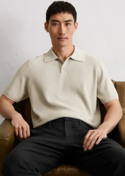 Poloshirt regular mit feiner Piqué-Struktur