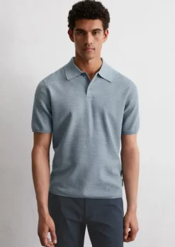 Poloshirt regular mit feiner Piqué-Struktur