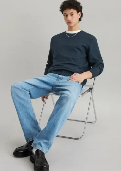 Pullover loose in Double-Face-Qualität