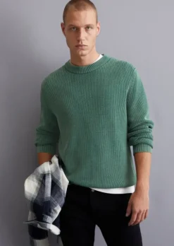 Pullover regular aus reiner Bio-Baumwolle