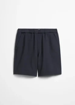 Shorts regular fein strukturiert aus Bio-Baumwolle