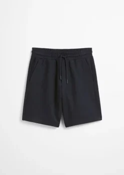 Shorts relaxed mit feiner Bouclé-Struktur