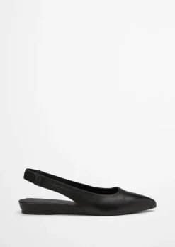 Slingback aus edlem Rindleder