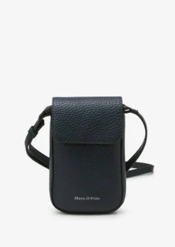 Smartphone-Tasche aus genarbtem Rindleder