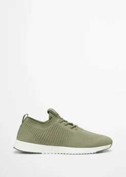Strick-Sneaker aus recyceltem Polyester