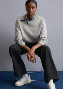 Sweatshirt oversized aus Organic Cotton