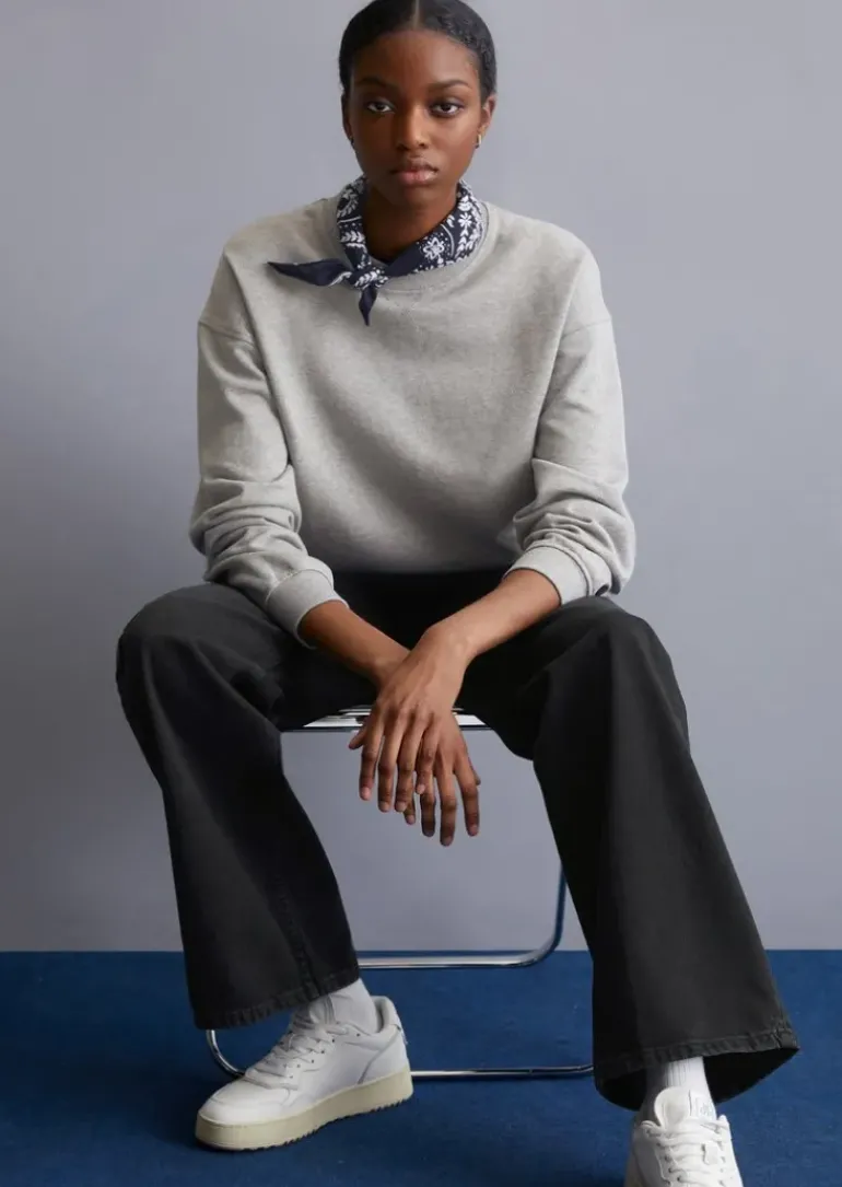 Sweatshirt oversized aus Organic Cotton