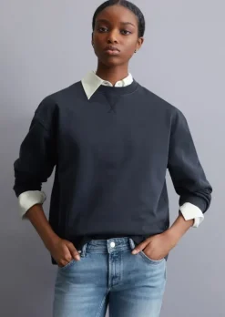 Sweatshirt oversized aus Organic Cotton