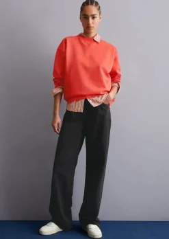 Sweatshirt oversized aus Organic Cotton
