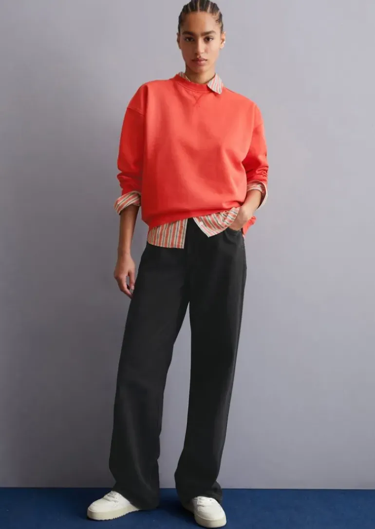 Sweatshirt oversized aus Organic Cotton