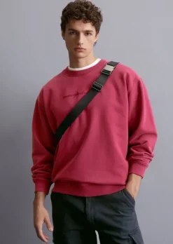 Sweatshirt relaxed aus reiner Bio-Baumwolle