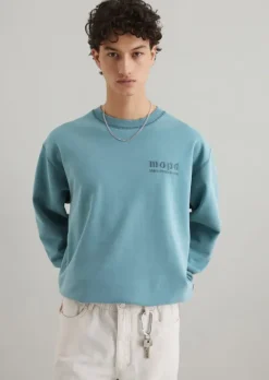 Sweatshirt relaxed aus reiner Bio-Baumwolle