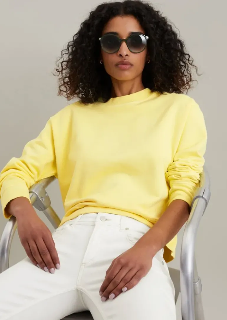 Sweatshirt relaxed mit kuscheliger Innenseite