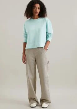 Sweatshirt relaxed mit kuscheliger Innenseite
