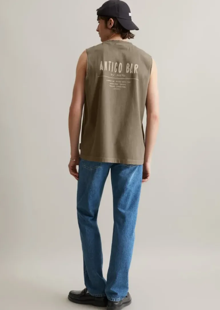 Tank Top relaxed mit Rückenprint