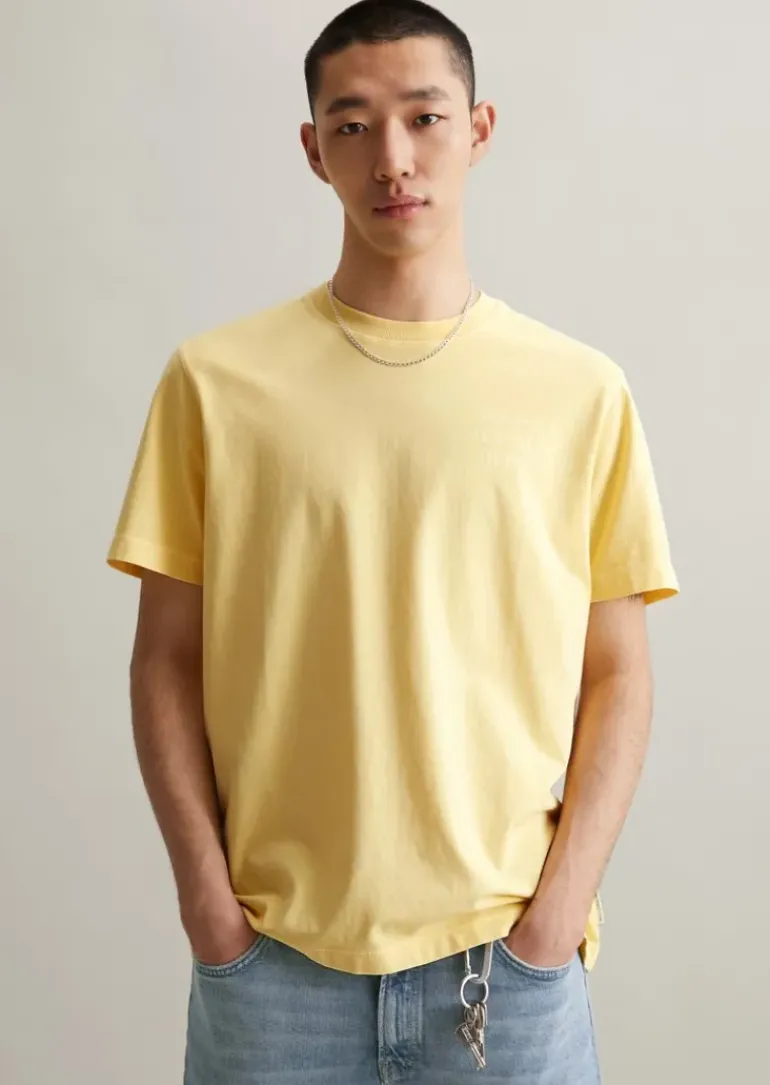 T-Shirt relaxed mit Logoprint auf Vorder- und Rückseite