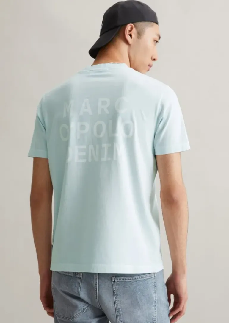 T-Shirt relaxed mit Logoprint auf Vorder- und Rückseite