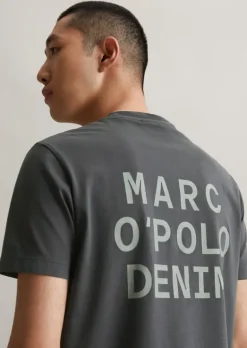 T-Shirt relaxed mit Logoprint auf Vorder- und Rückseite