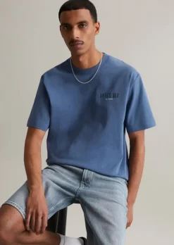 T-Shirt relaxed mit markantem Rückenprint