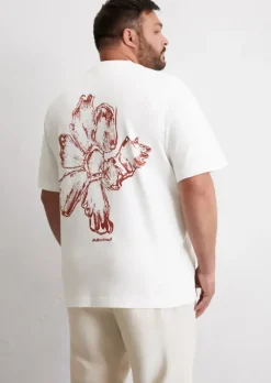 T-Shirt relaxed mit Rückenprint