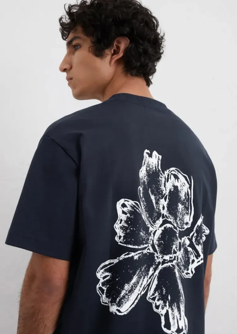 T-Shirt relaxed mit Rückenprint