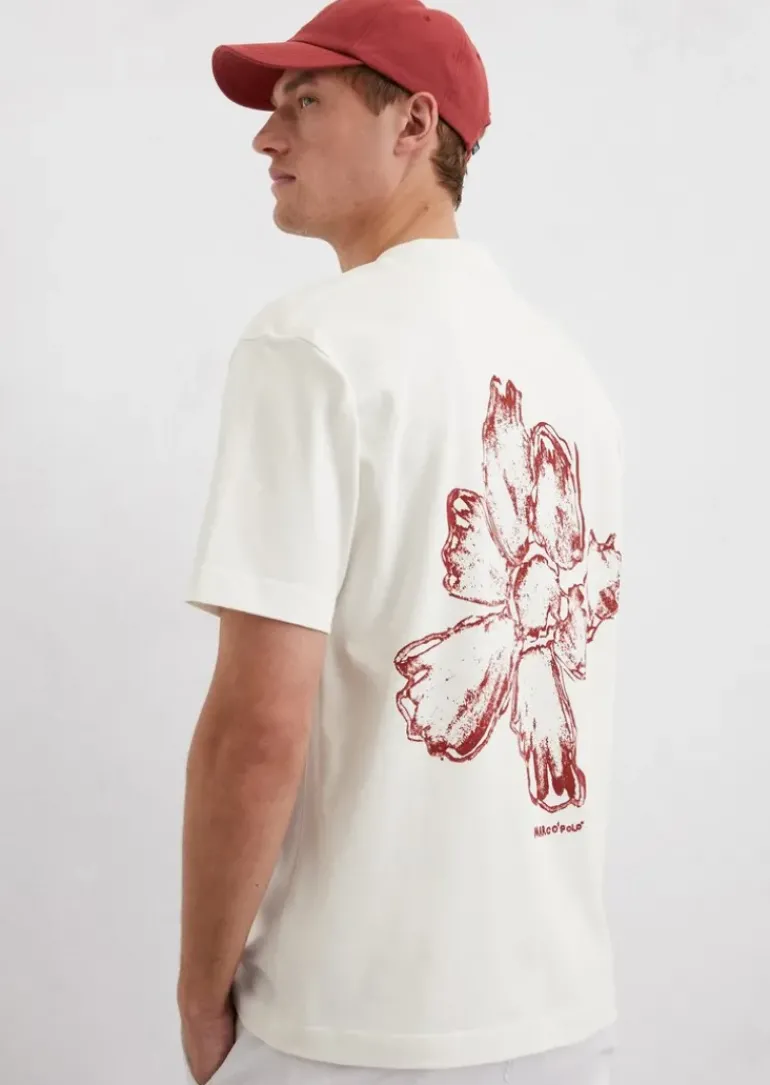 T-Shirt relaxed mit Rückenprint