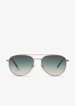 Unisex-Sonnenbrille im Aviator-Stil