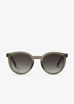 Unisex-Sonnenbrille im Panto-Stil