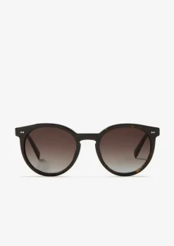 Unisex-Sonnenbrille im Panto-Stil