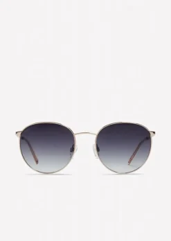 Unisex-Sonnenbrille mit Metallrahmen