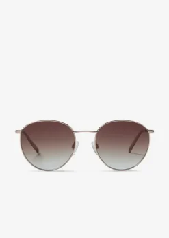 Unisex-Sonnenbrille mit Metallrahmen