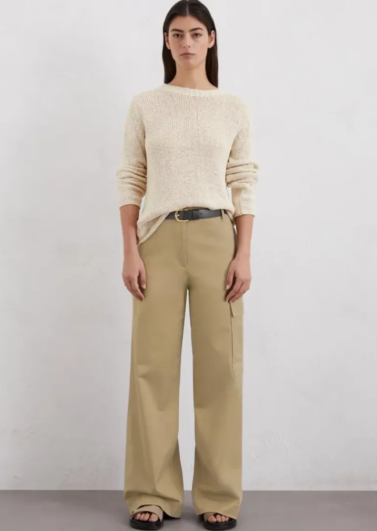 Weite Cargohose mit TENCEL™ Lyocell